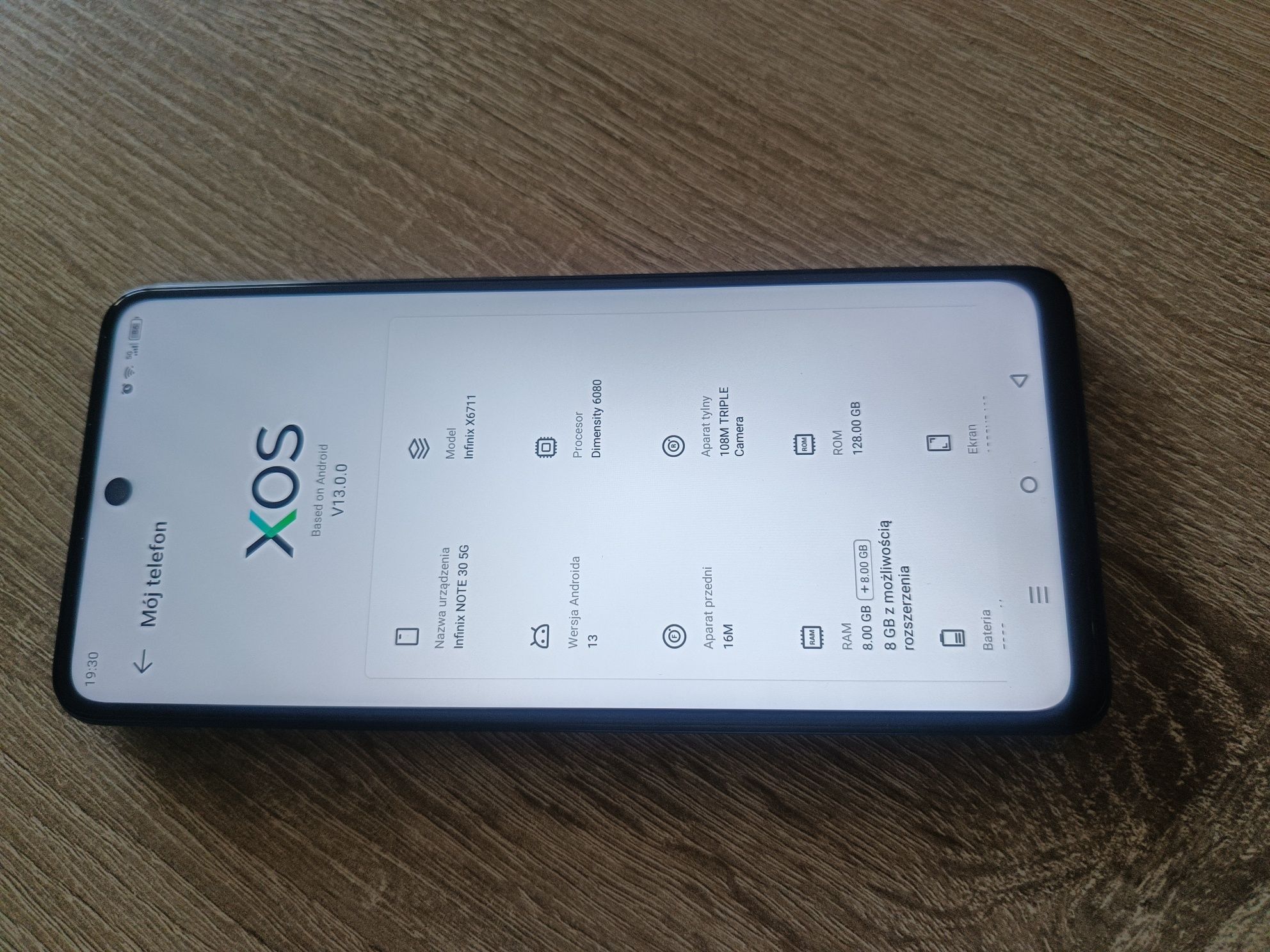 Smartfon Infinix Note 30 5G