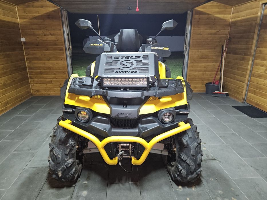 Quad Stels Guepard 850i V-Twin Thropy Pro EPS + pług do śniegu