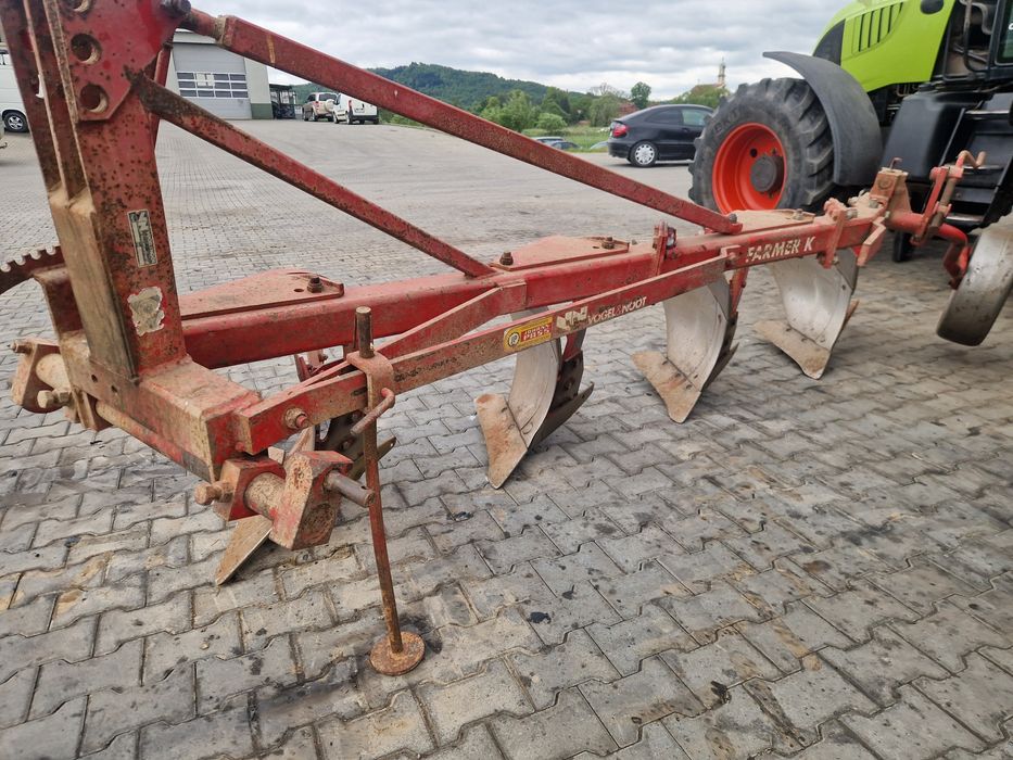 Pług 4 skibowy Vogel Noot Farmer K regulowany nordsten 2.5m  siewnik