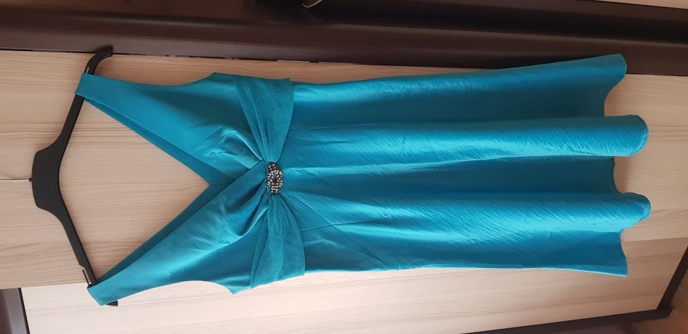 Sukienka wieczorowa na slub wesele zabawę karnawałową r. 40