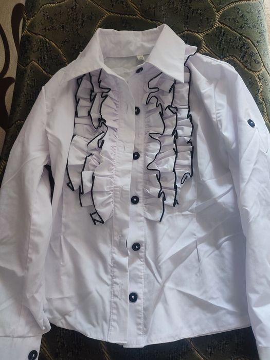 Блуза нарядная 1-2 класс 128