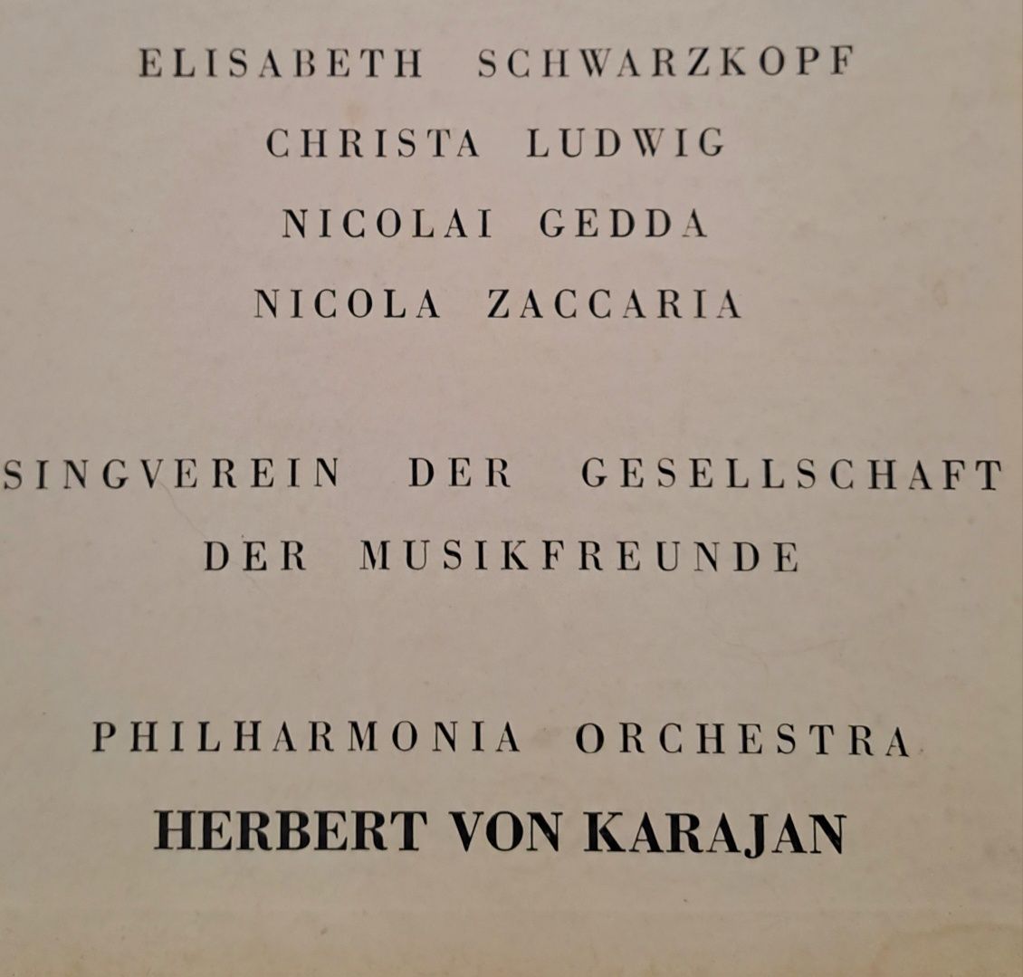 Vinil Missa Solemnis Beethoven
