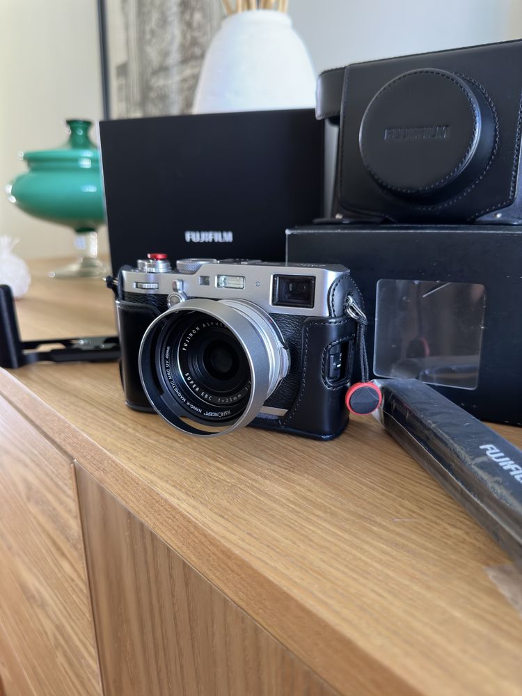 Fujifilm x100f com acessorios