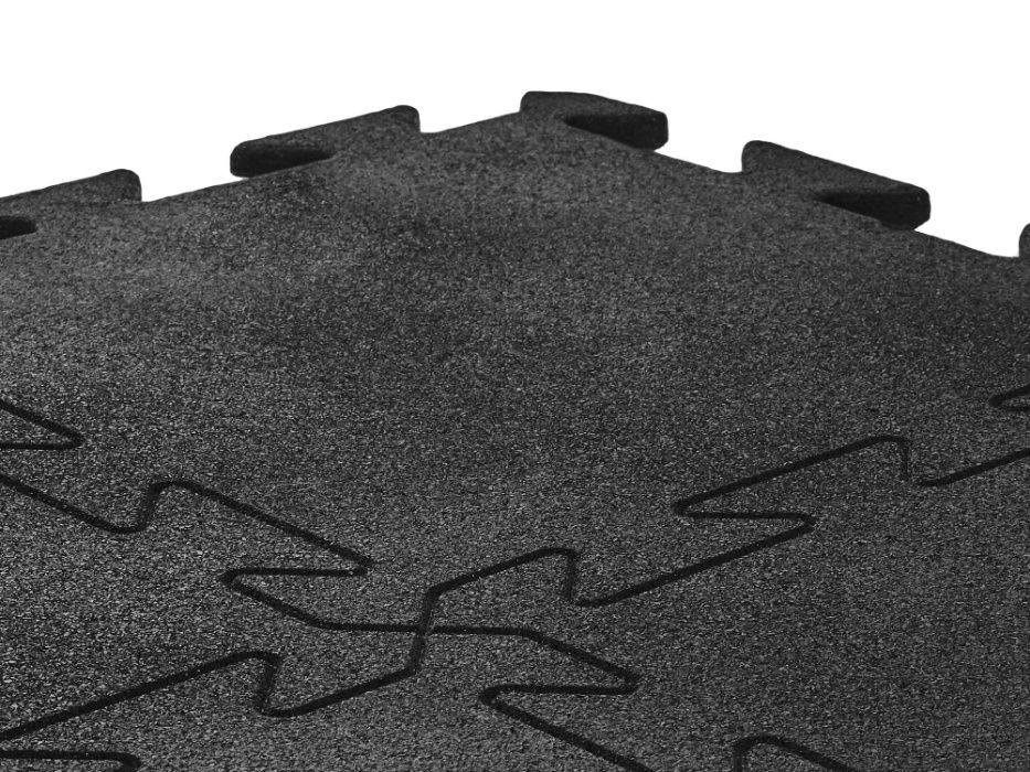 Profesjonalna czarna mata Puzzle na siłownię 20mm, najtaniej na rynku