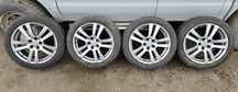 Koła felgi aluminiowe 5x112 et35 7.5j opony 225/45R17 lato