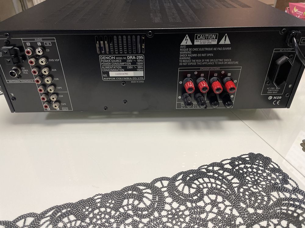 Amplituner stereo Denon DRA-295 + pilot