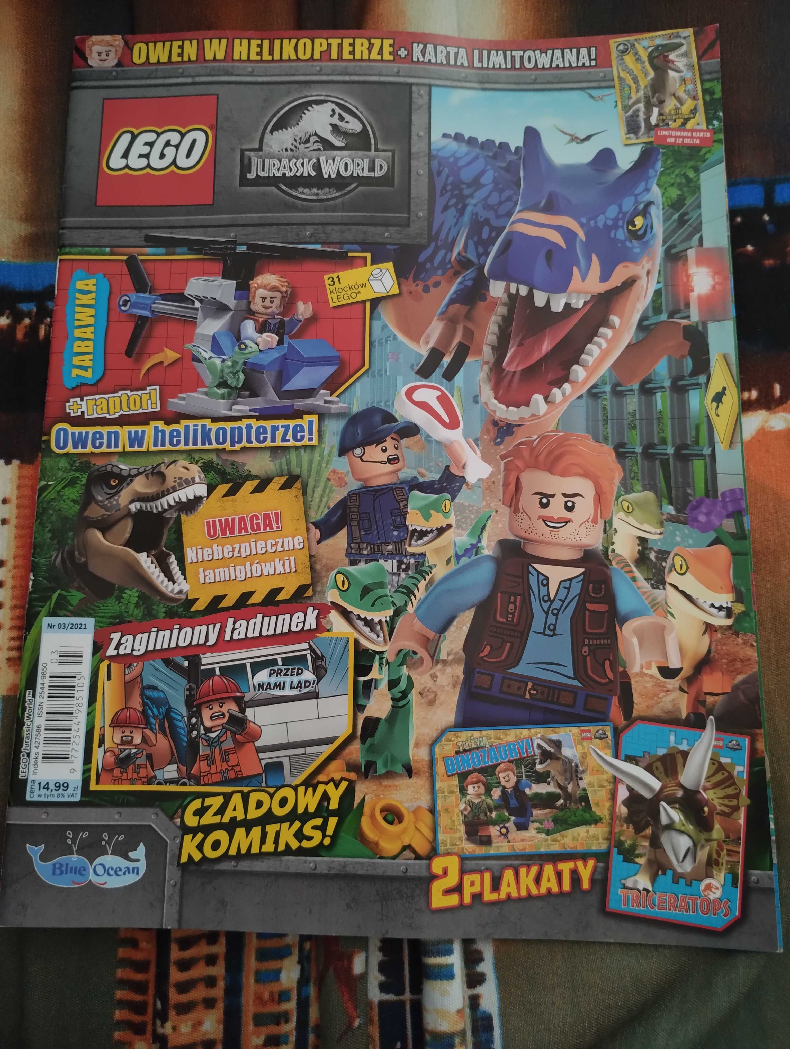 Czasopismo LEGO Jurassic World 03/2021