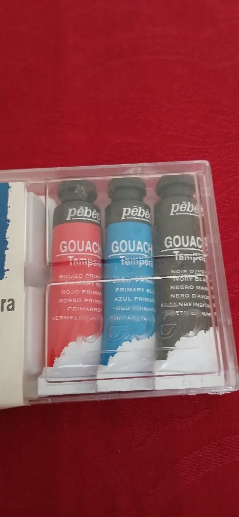 Guaches Tempera Pebeo, novos