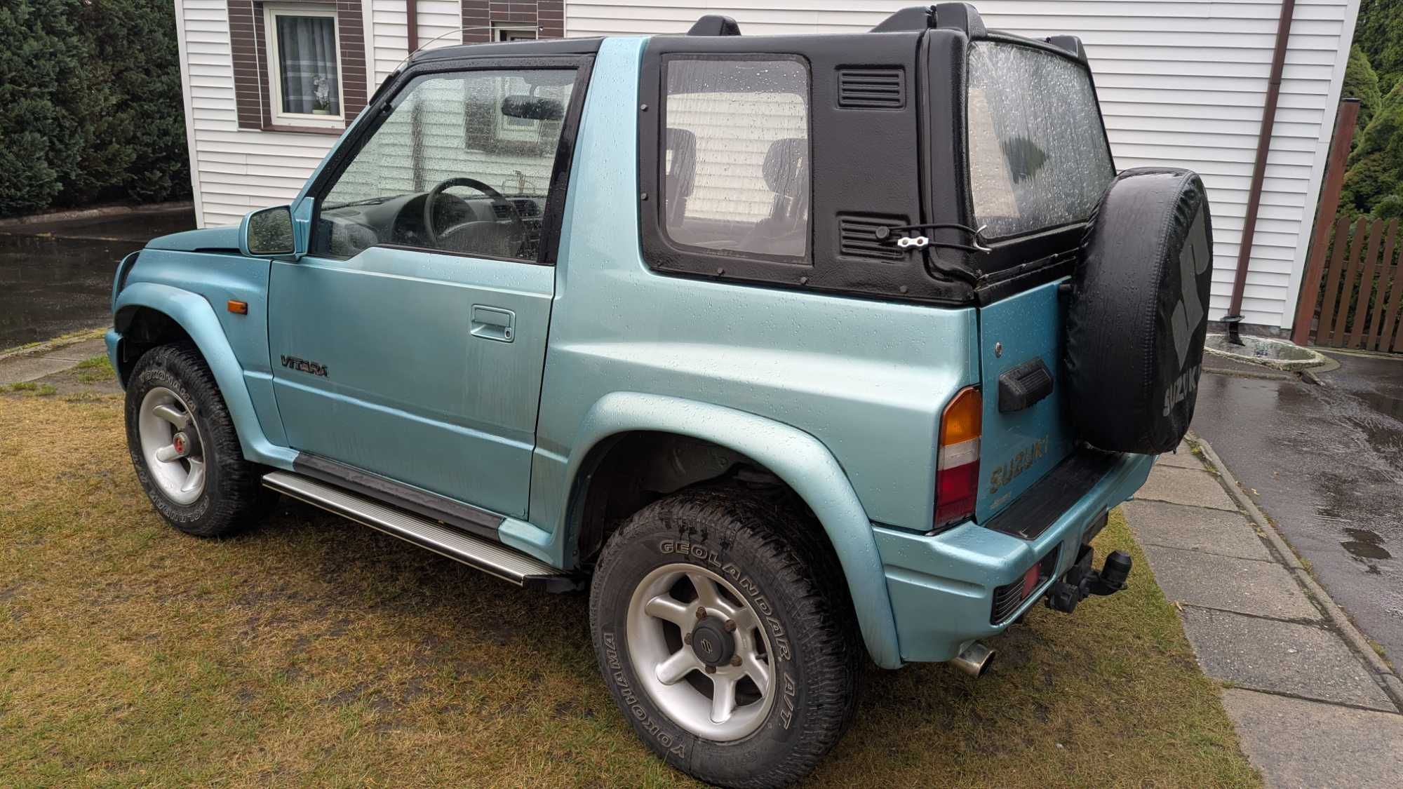 SANTANA-Suzuki Vitara 1.6 4x4 - PIĘKNA - twardy dach