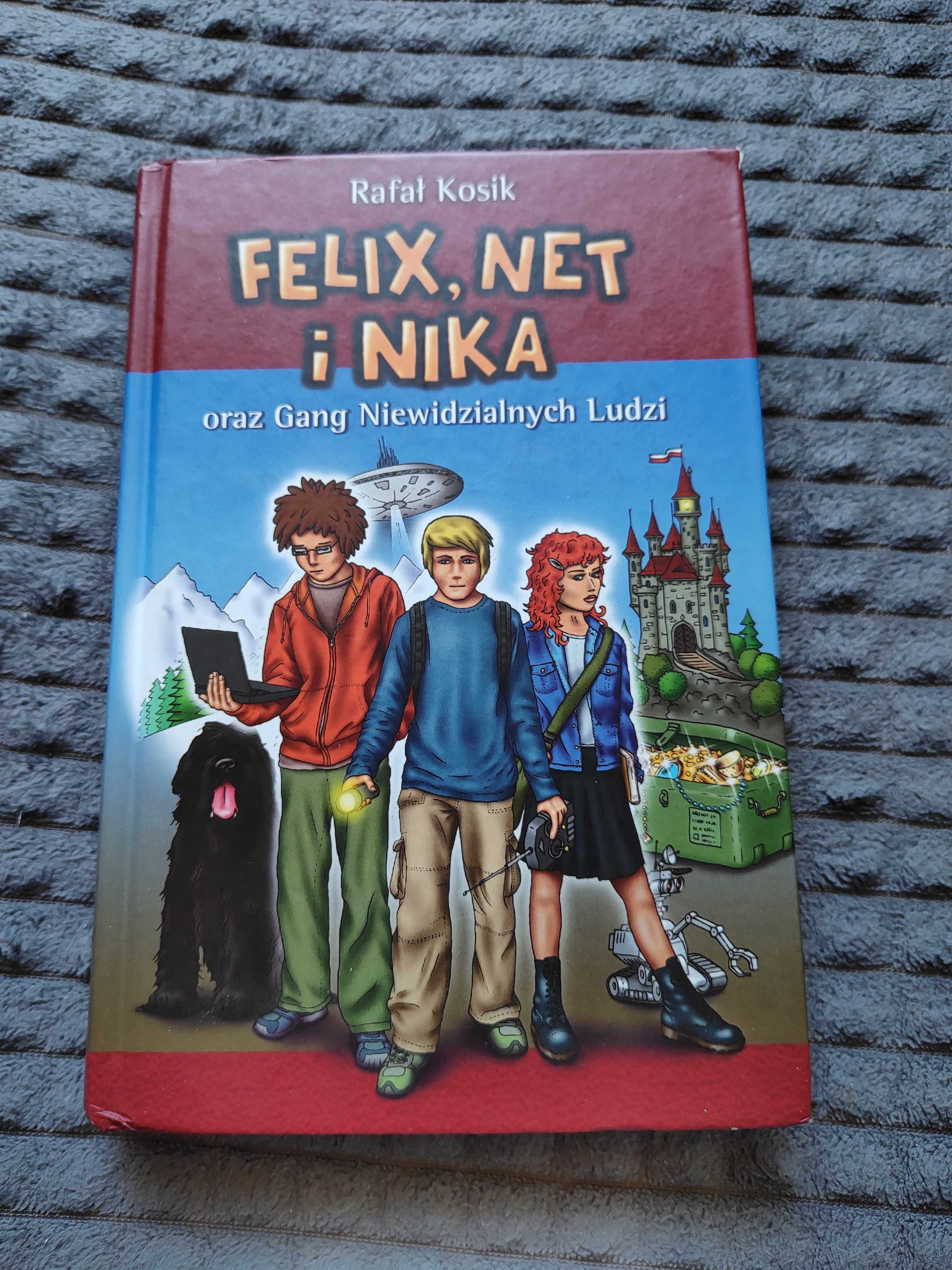 Książka "Felix, Net i Nika oraz gang niewidzialnych ludzi" Tom 1