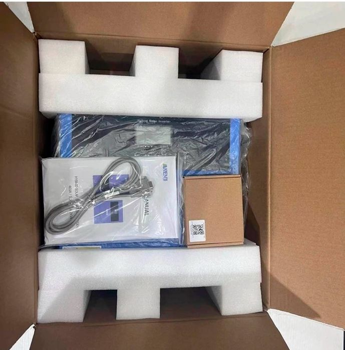 Гібридний інвертор Anenji ANJ-4000, 24 В, 4000 Вт Wi-Fi, безперебійник