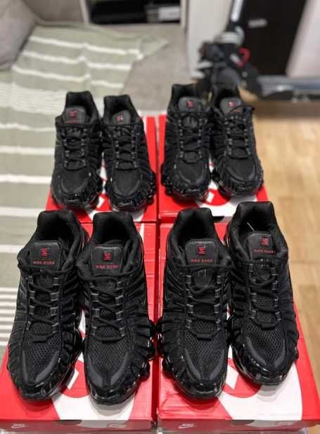 Buty meskie Mokasyny Nike_Shox_TL_Black R.37.5