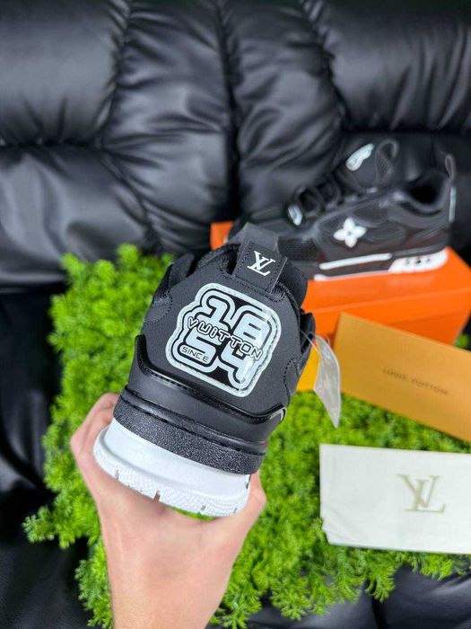 Кросівки Louis Vuitton Skate Sneaker луї вітон чорні луи дрилл