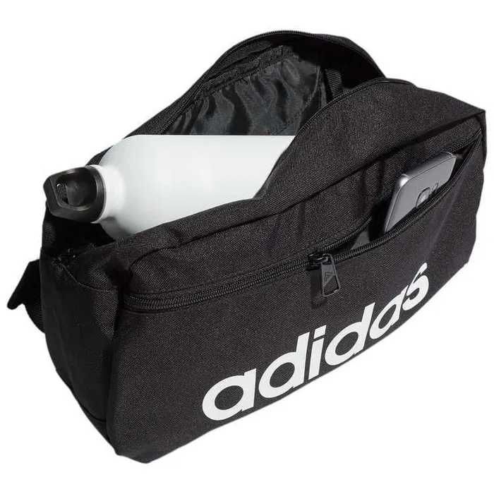 Adidas czarna duża nerka saszetka Pojemność: 8.25 l