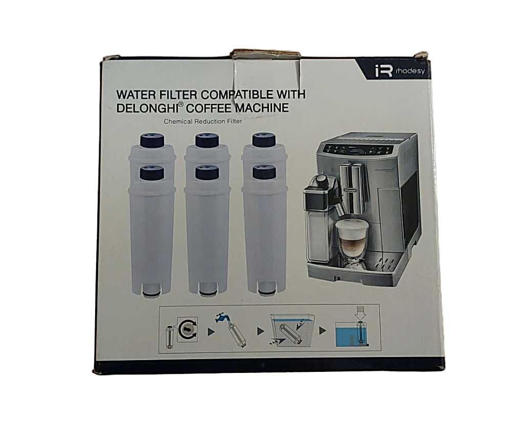 RHODESY RHS002 Filtr do ekspresu Delonghi Zestaw 6szt