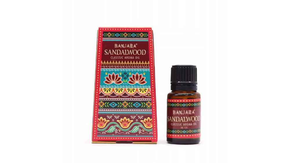 Drzewo Sandałowe - Olejek Zapachowy Banjara 10 ml