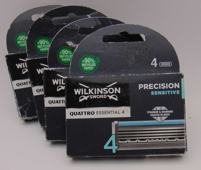 Nożyki WILKINSON Quattro Essential 4  - zestaw 4x4szt  CENA za 16szt