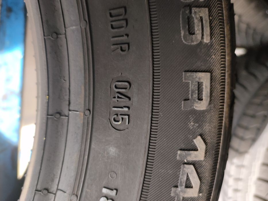 185/65r14 Uniroyal RainExpert 3 z 2015r około 7mm