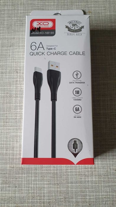 Шнур USB-C для быстрой зарядки