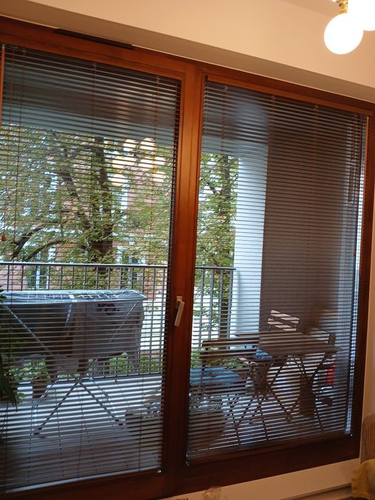 Żaluzje drewniane bambusowe na wymiar z montażem