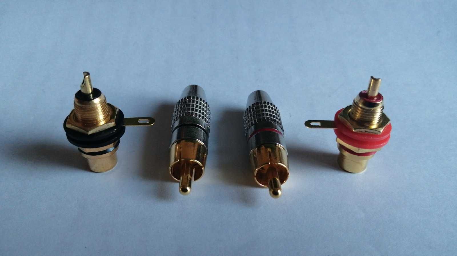 аудио разъем RCA ( комплект)