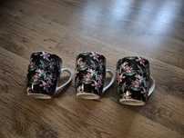 3 x kubek porcelanowy w kwiaty Home&You Zara Homla