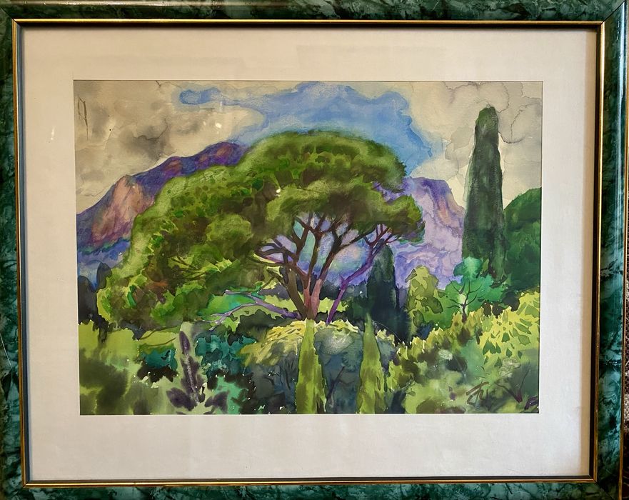 Картини. Акварель. Натюрморти. Пейзажі. Головко В. П.