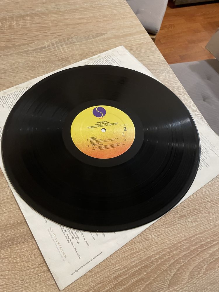 Madonna Like a Prayer USA EX- LP