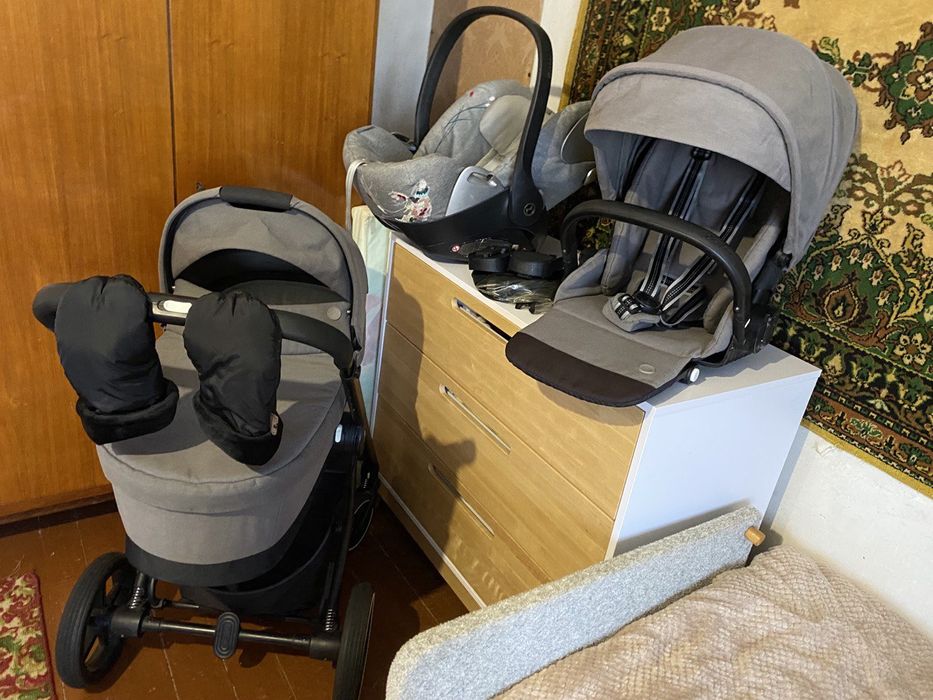 Коляска Cybex Balios S (2 в 1) і автокрісло Cybex Cloud Q