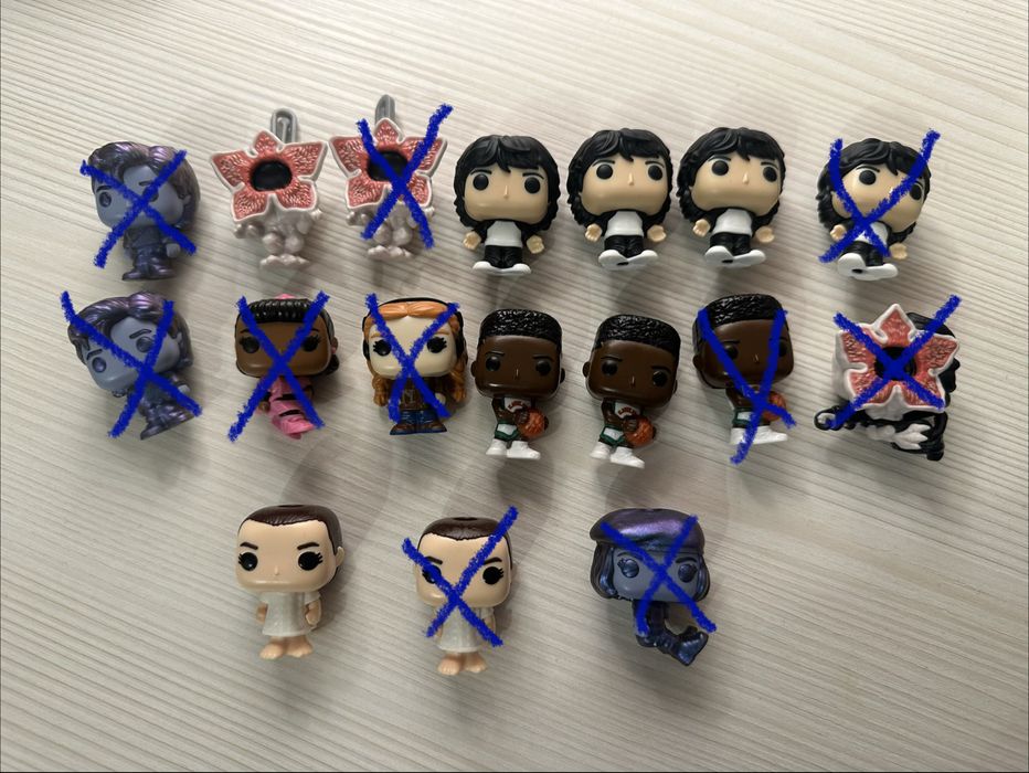 фігурки Stranger Things