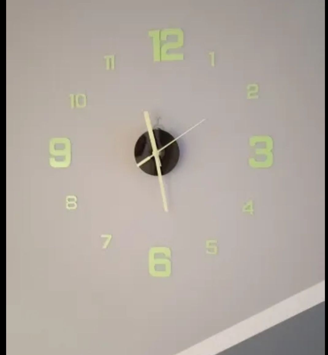 Часы на стену 3D