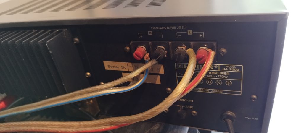 Wzmacniacz -Fischer Ca -7000