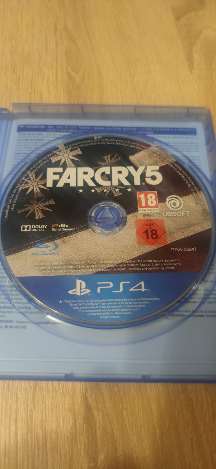 Far Cry 5 (PS4/Ps5)(stan bdb)