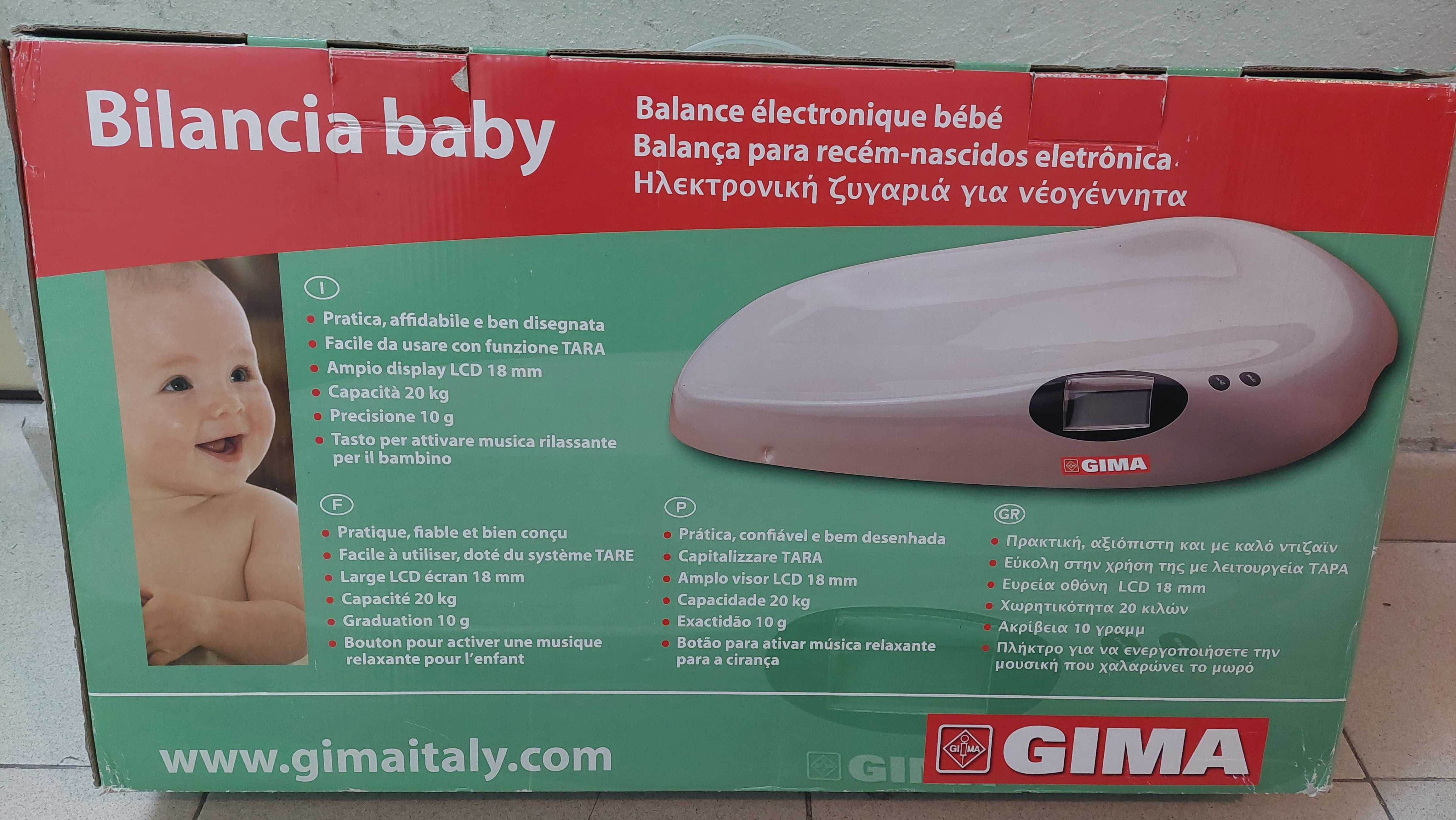 Balança digital bebé