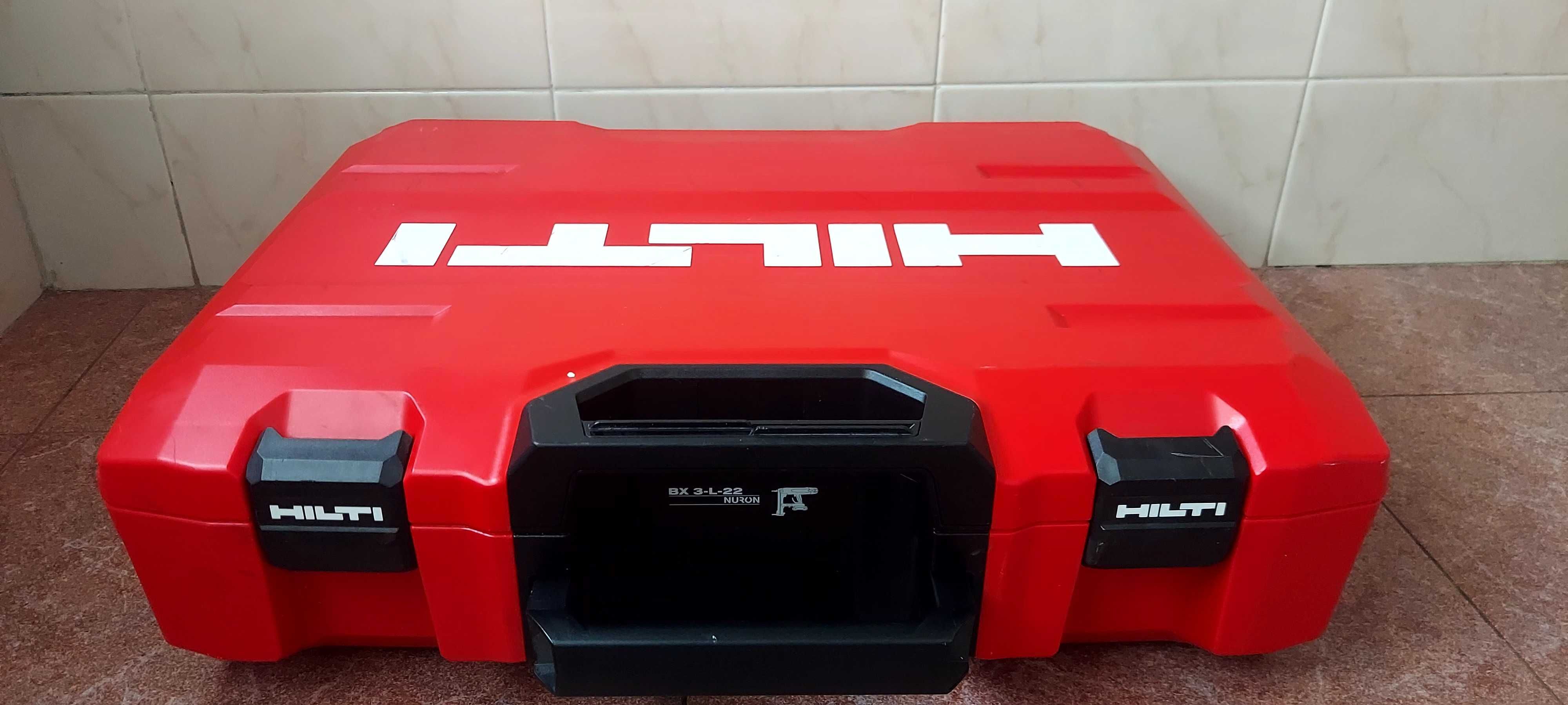 HILTI BX 3-22 Pistola de fixação com 2 baterias e pregos de 2024