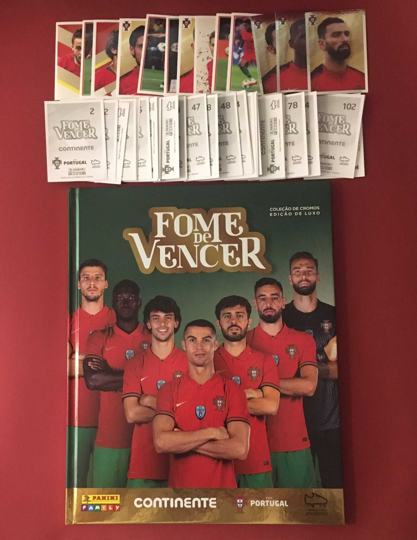 Cromos Fome de Vencer 2021 Continente