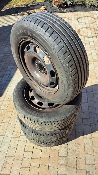 Koła felgi opony lato Audi A3 8L VW Goilf IV Bora 5X100 15"