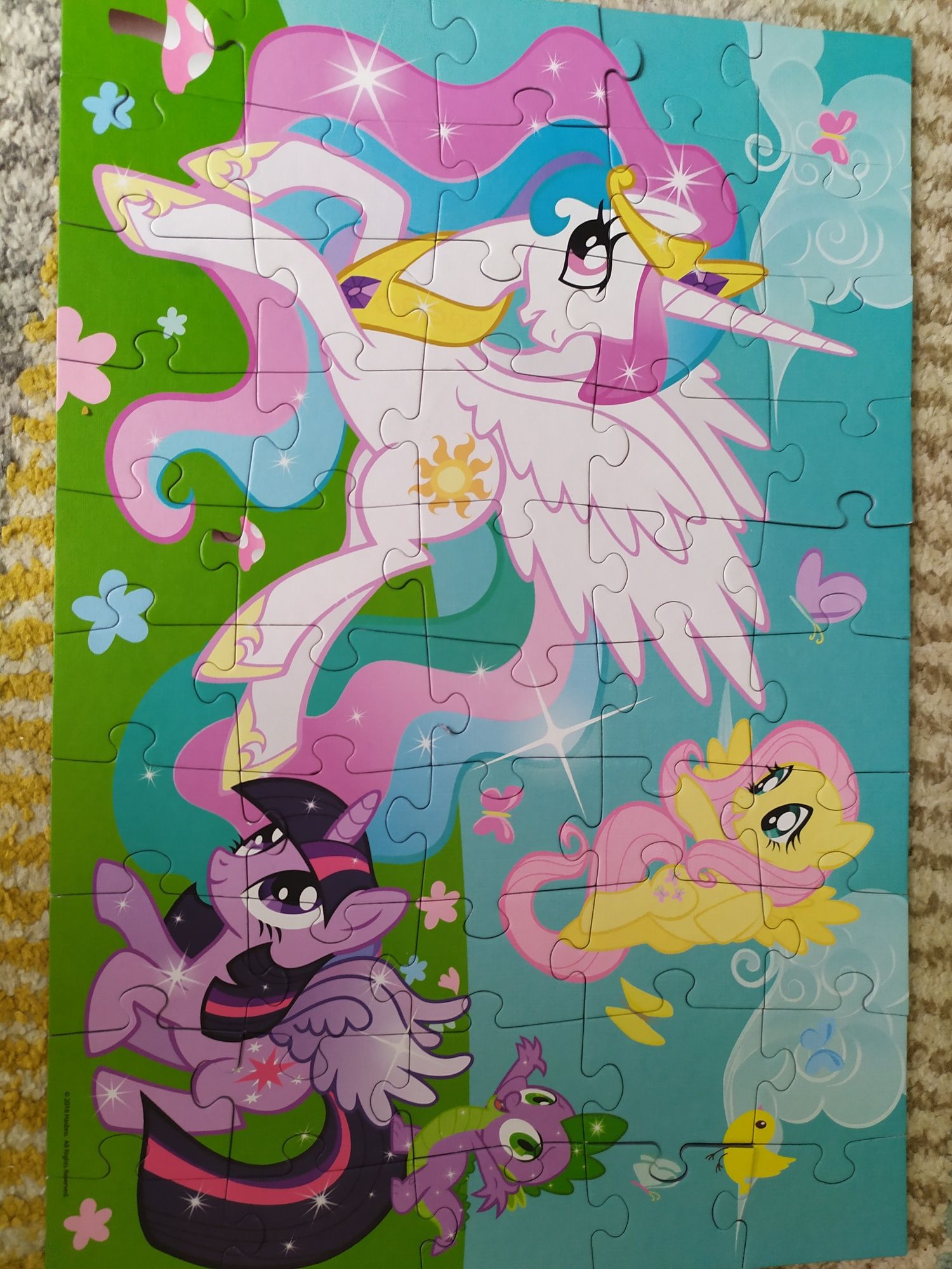 Puzzle  4+ 2 opakowania my little pony