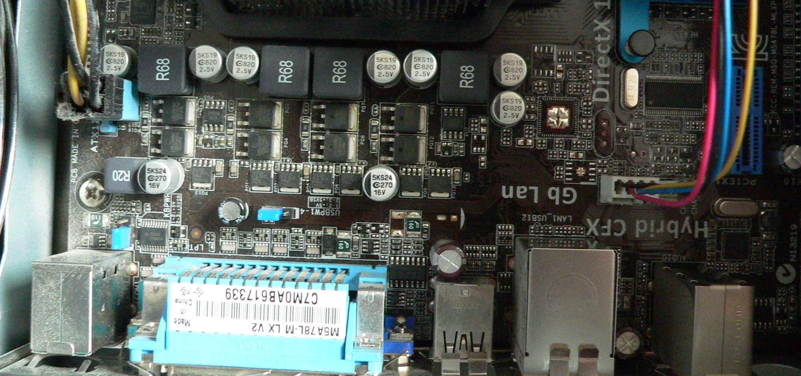 Komputer Amd athlon II x2 270, asus M5a78L-M LX V2, FIREGL V-7700