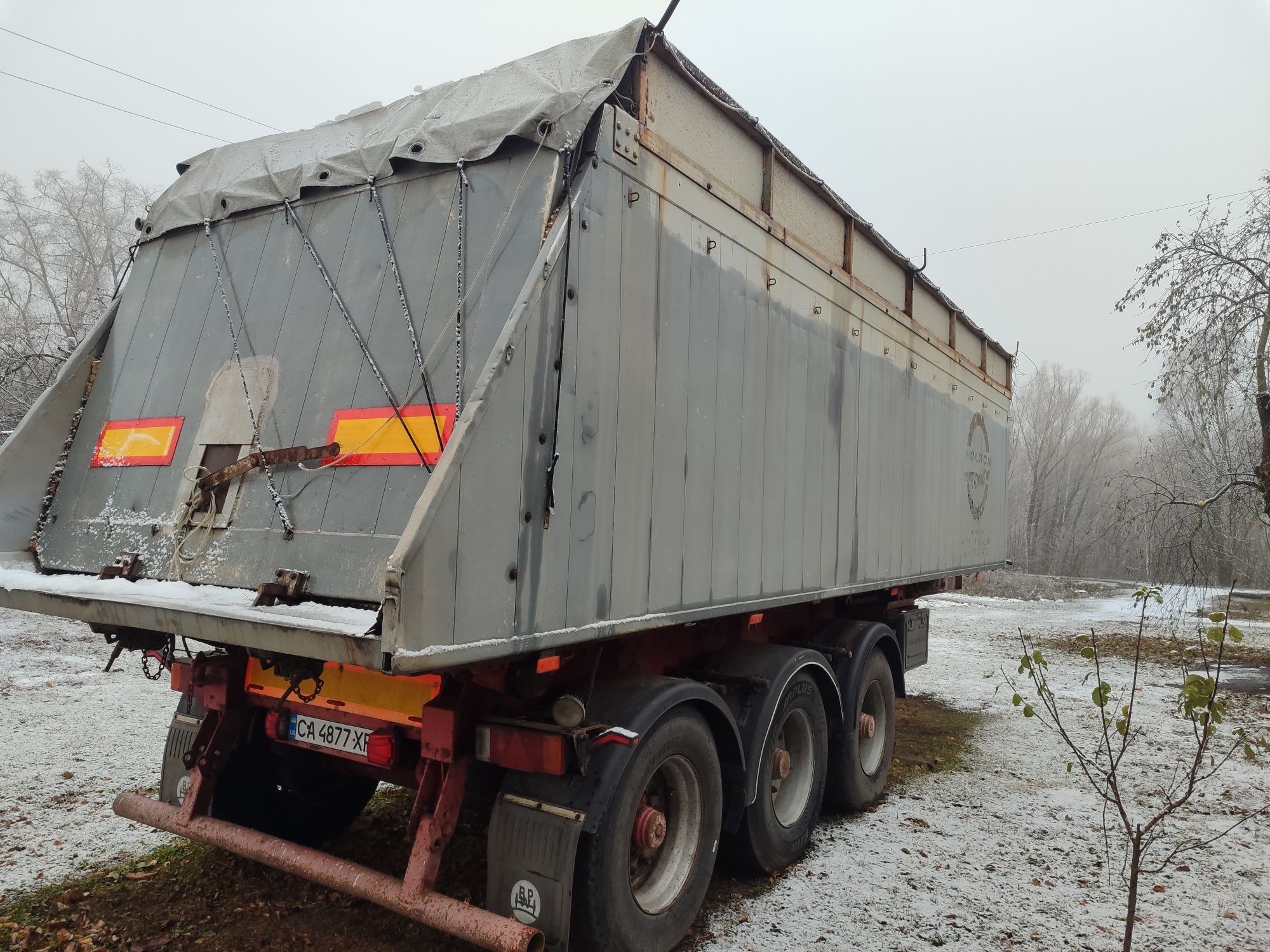 Напівпричеп . Самоскид