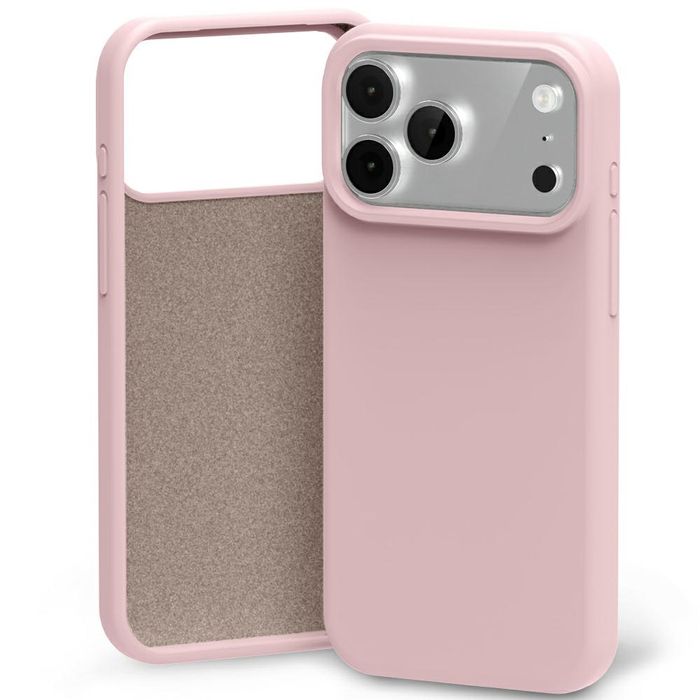 Etui Mercury Silikon Case Do Iphone 17 Pro Max Z Mikrofibrą