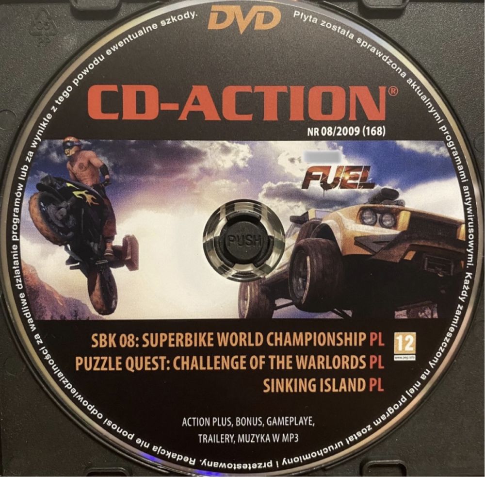 Gry PC CD-Action DVD nr 168: SBK 08, Puzzle Quest