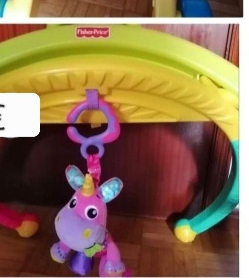 Ginásio de actividades com boneco da fisher price 8€ , bebé