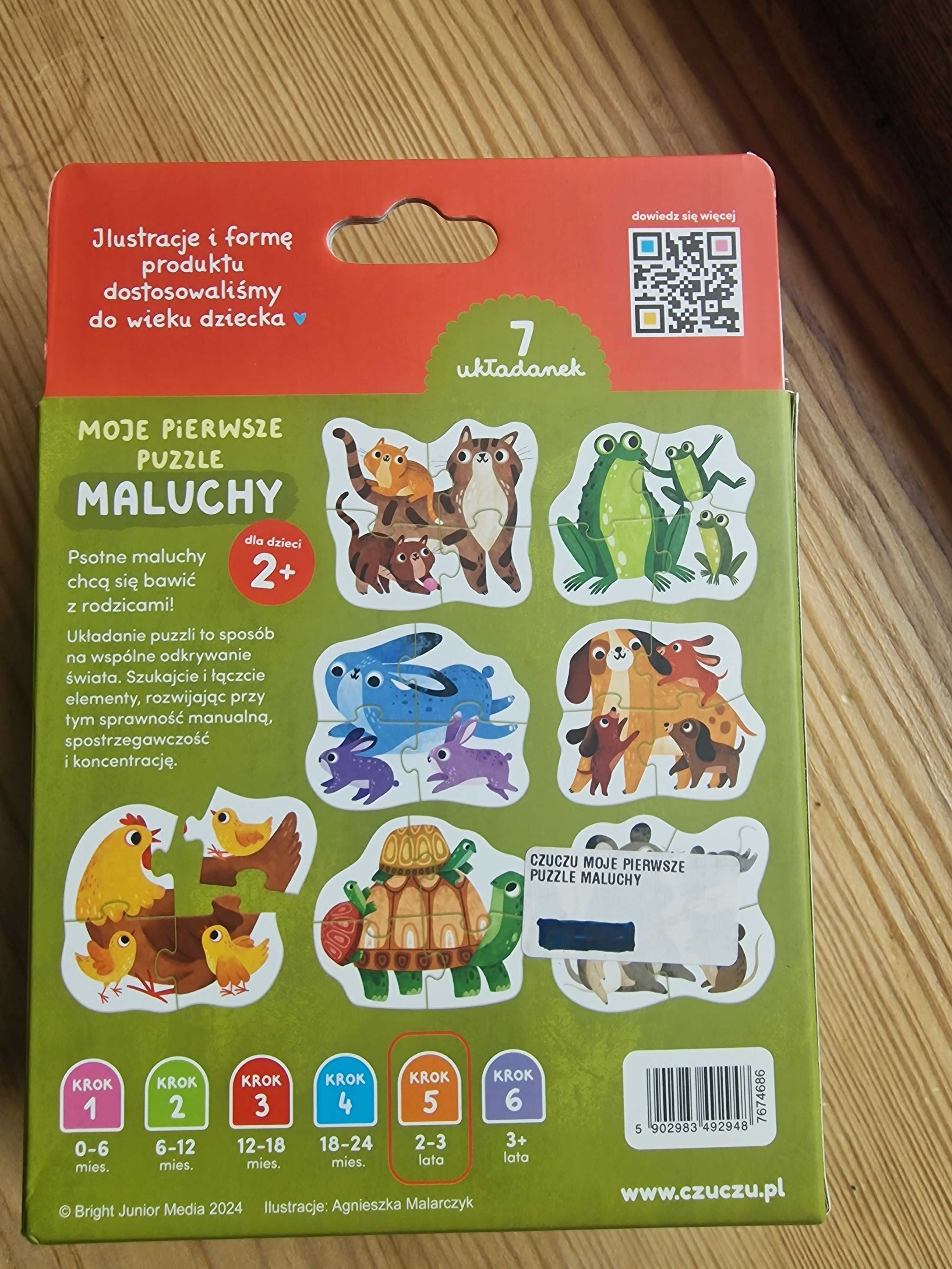 Puzle układanki Czu czu 2+