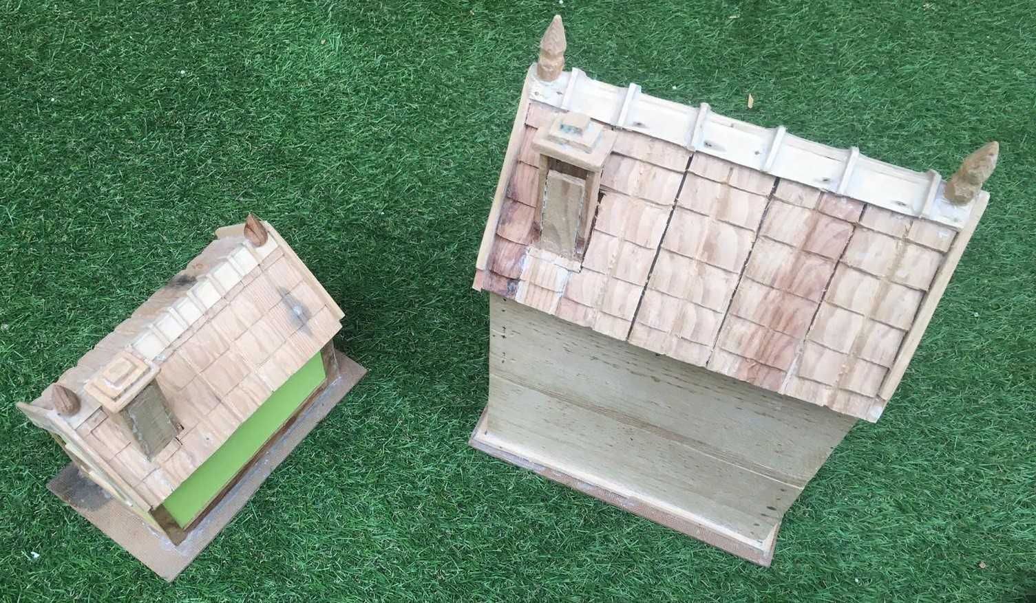 CONJUNTO DE CASAS EM MINIATURA antigas