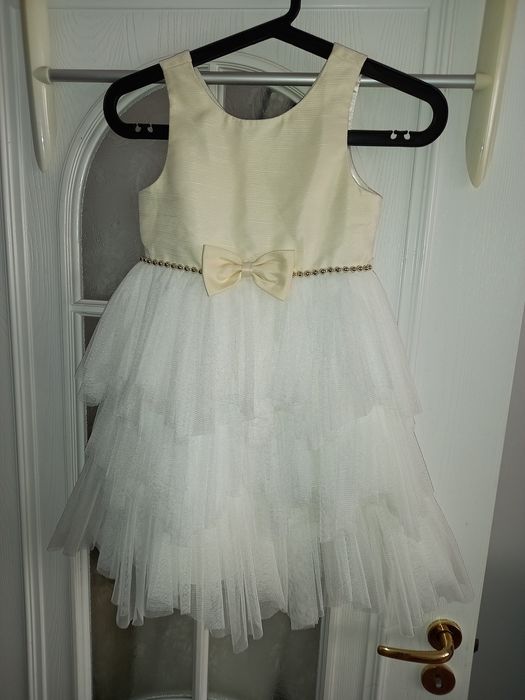 Sukienka ecru Couture Princess 4-5lat