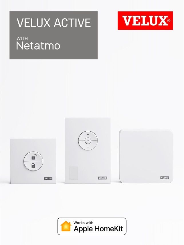 Velux Active KIX 300 with netatmo sterowanie produktami smartfonem