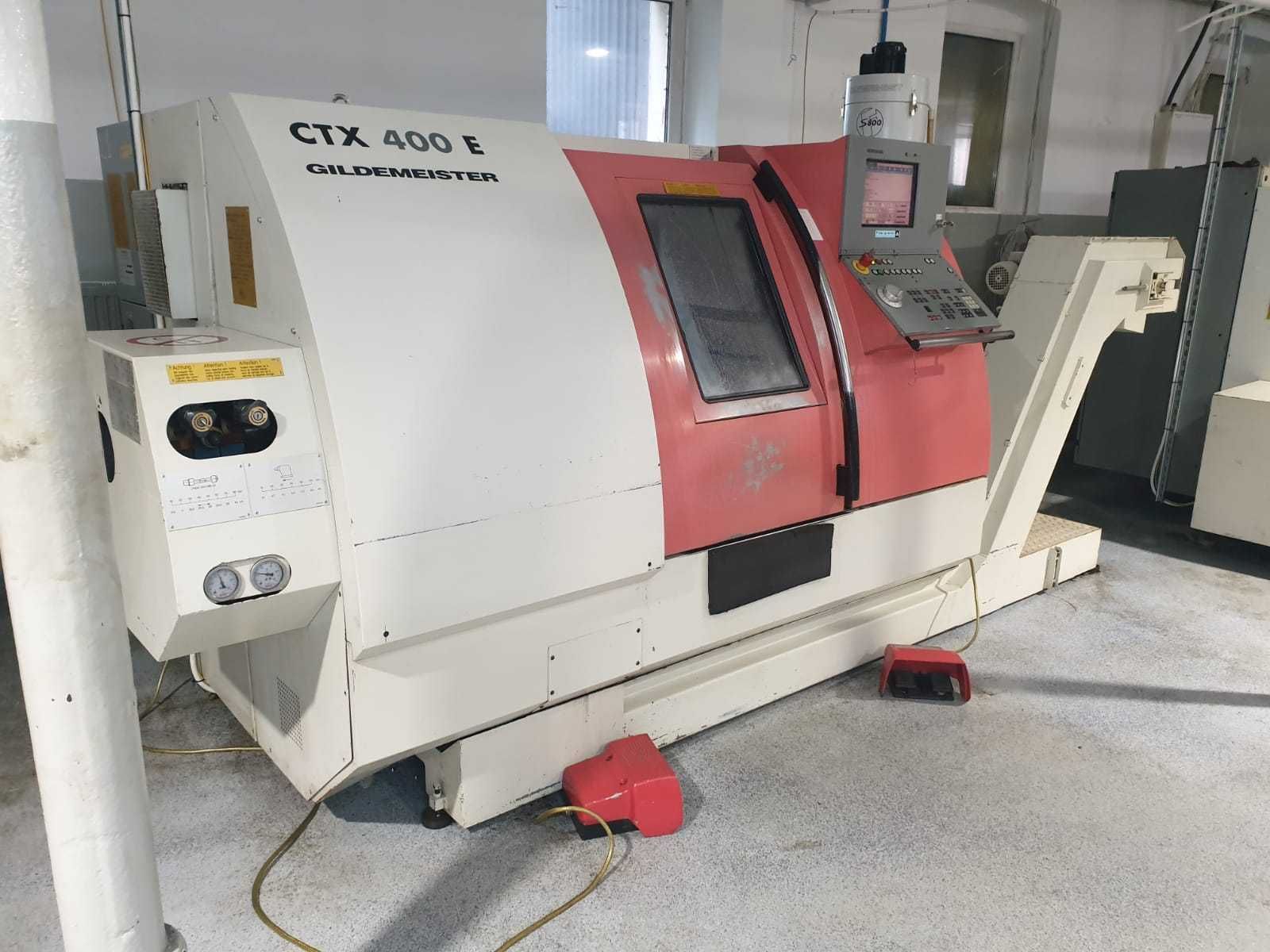 Tokarka CNC DMG Gildemeister CTX400 V3 _ Oś C _ Napędzane Narzędzia