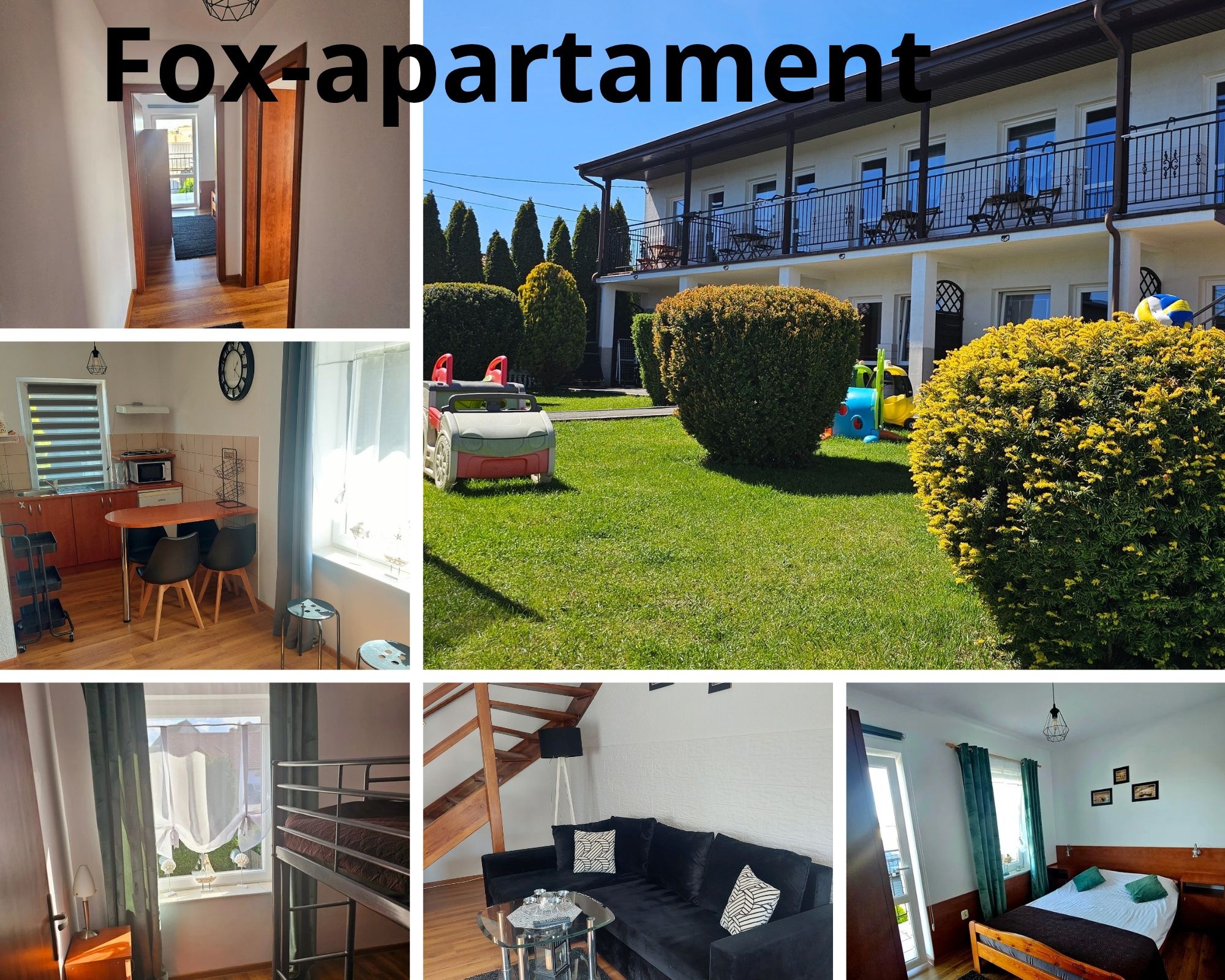 Pokoje i domki apartamenty FOX WŁADSŁAWOWO