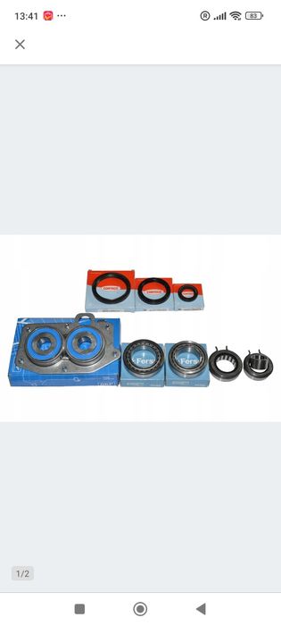 Łożyska skrzyni JHZ